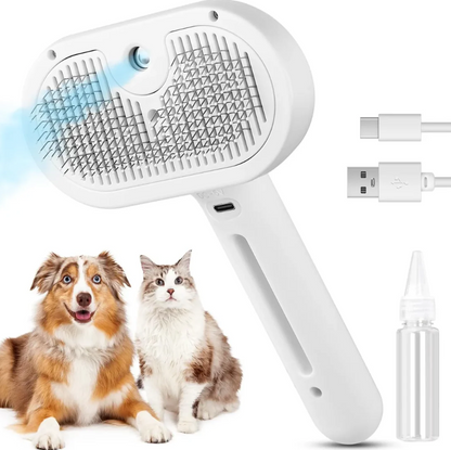 Pet Spray Brush 3-in-1